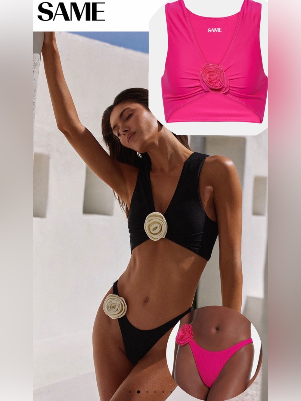 Same Women's Rosette bikini